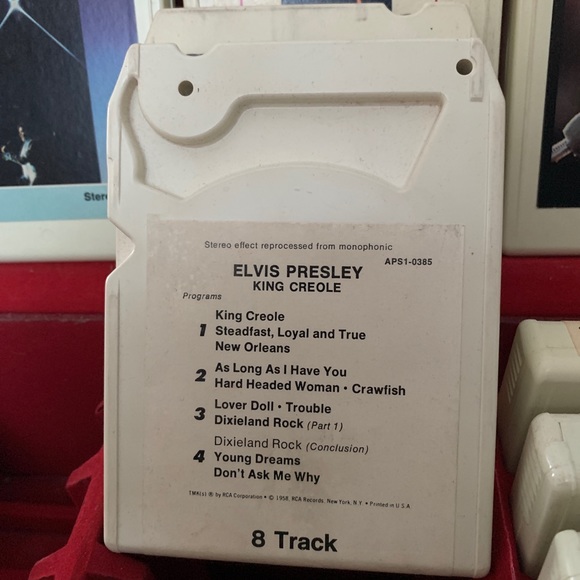 ELVIS PRESLEY - KING CREOLE - RCA 8-TRACK - Picture 2 of 2